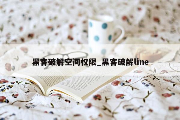黑客破解空间权限_黑客破解line