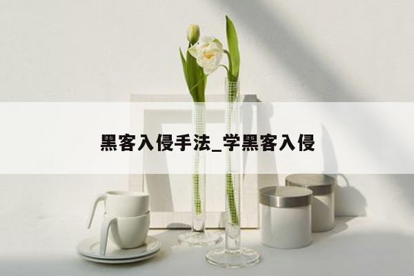 黑客入侵手法_学黑客入侵