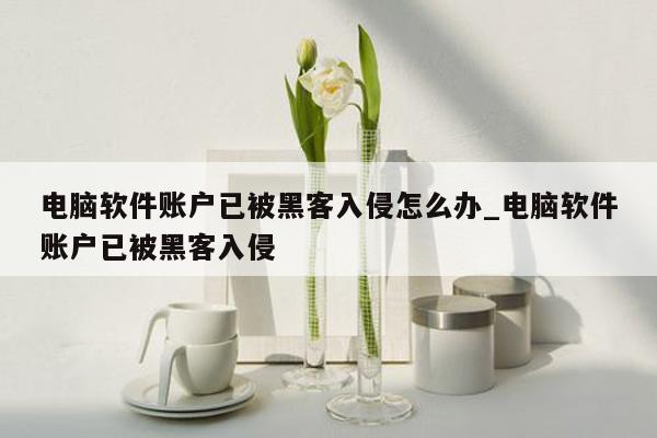 电脑软件账户已被黑客入侵怎么办_电脑软件账户已被黑客入侵