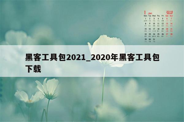 黑客工具包2021_2020年黑客工具包下载