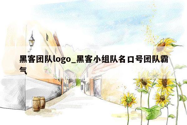 黑客团队logo_黑客小组队名口号团队霸气
