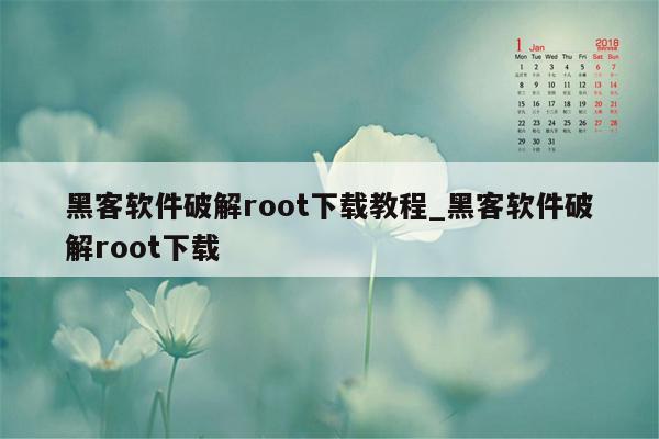 黑客软件破解root下载教程_黑客软件破解root下载